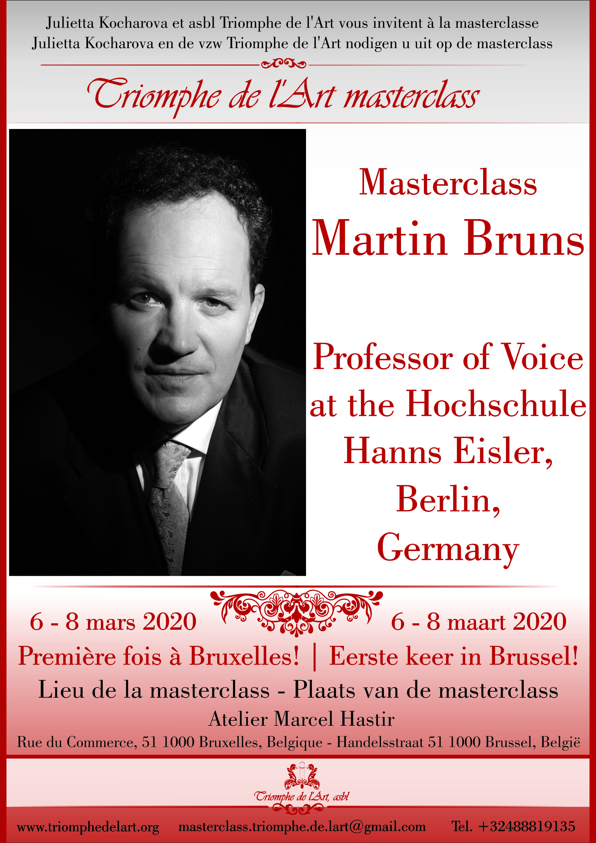 Martin Bruns voice masterclass 2020