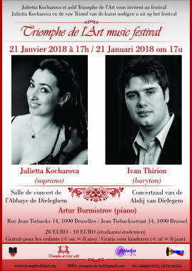 Ivan Thirion opera concert Brussels
