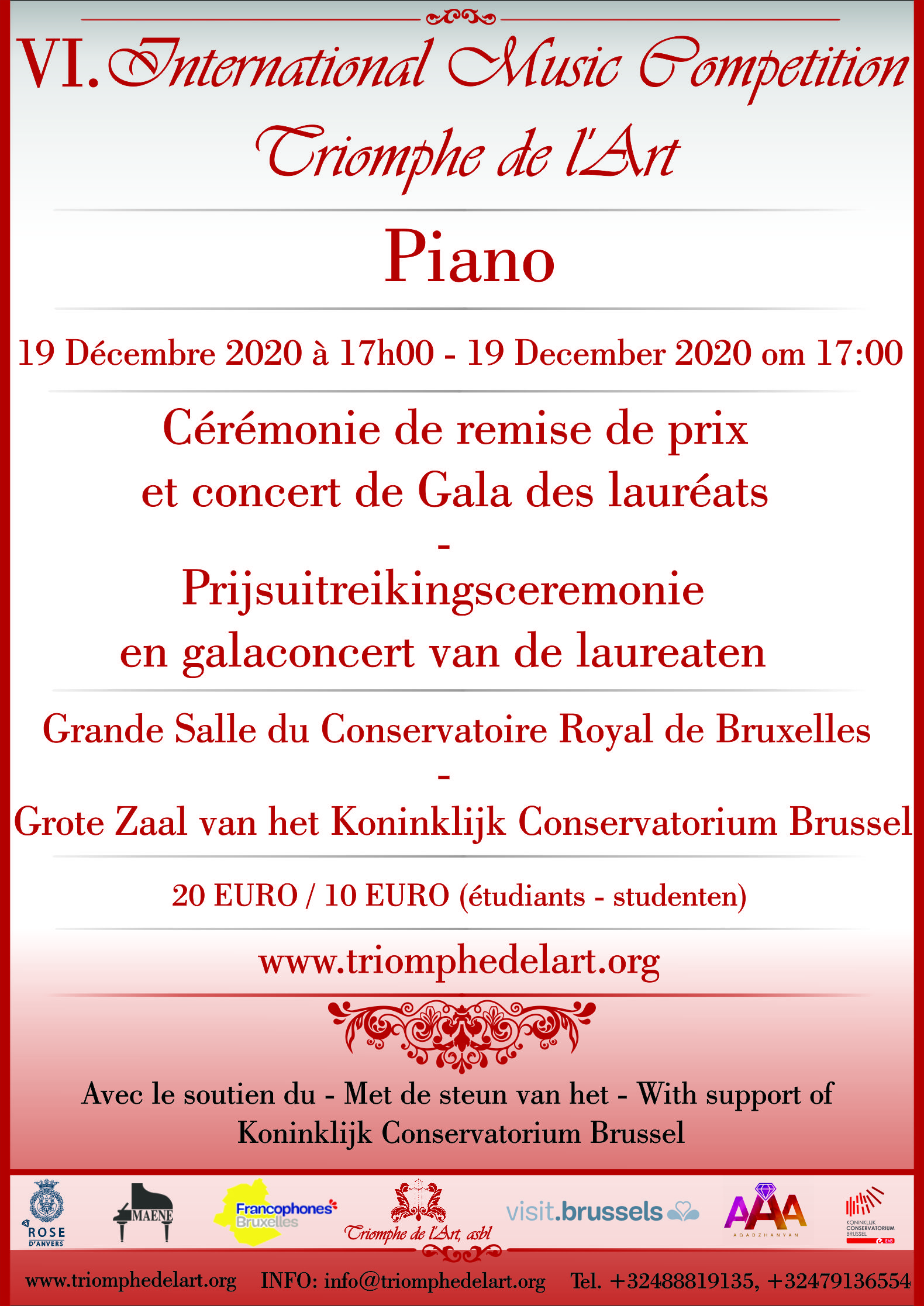 gala concert concours de piano 2020